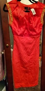 NWT Ted Baker Elate rhinestones crystal dress 0